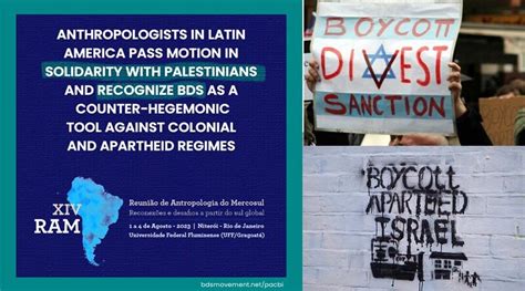 Acadêmicos da América Latina apoiam BDS Revista Bras il