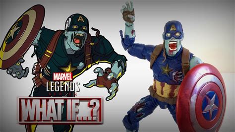 Zombie Captain America Marvel Legends What If Youtube