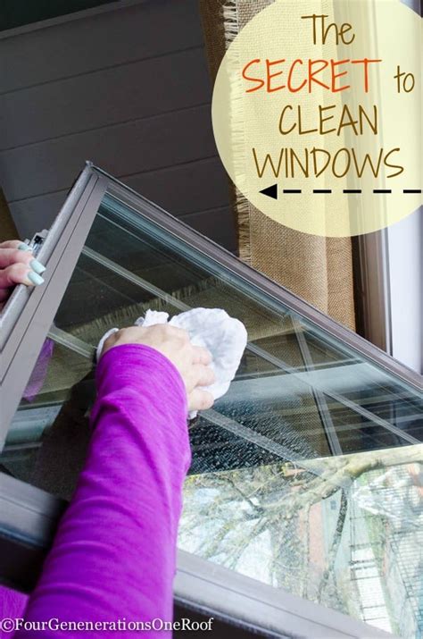 Best Way To Clean Windows Spring Cleaning Four Generations One Roof