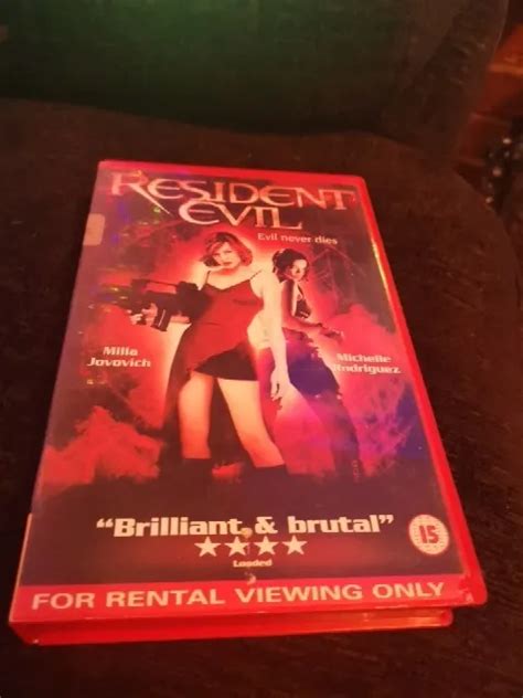 Resident Evil Vhs Big Box Ex Rental £600 Picclick Uk