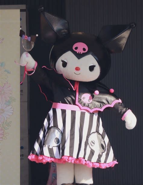 Kuromi Theme Park Sanrio Mascot Minnie Mouse Disney Characters