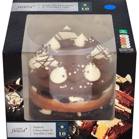 Tesco Finest Naked Chocolate Vanilla Cake Compare Prices Where To