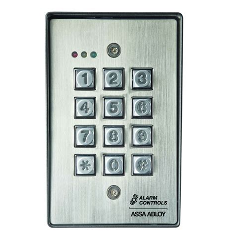 Alarm Controls Vandal Weather Resistant Keypad Saunderson Security