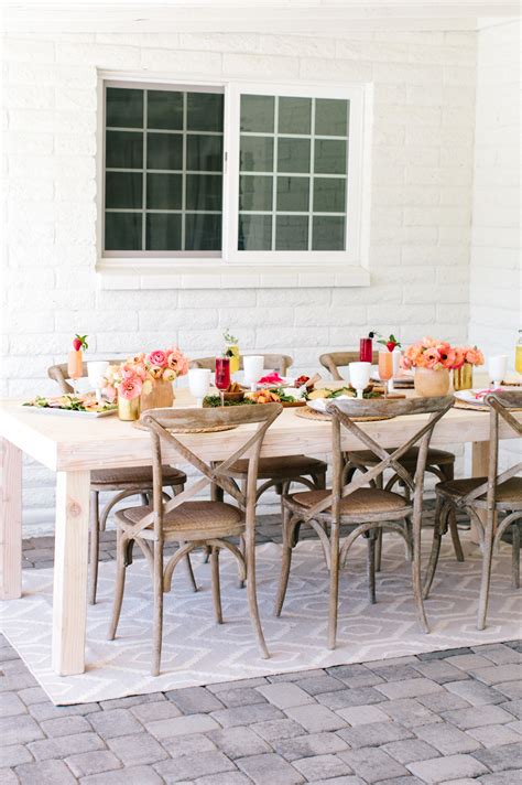 A Gorgeous Spring Backyard Brunch The Tomkat Studio Blog