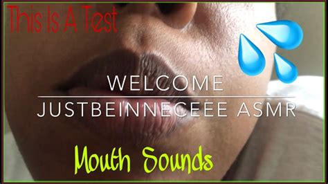 Asmr Intense Mouth Sound This Is A Test Please Watch Extreme