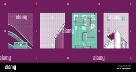 Architettura Disegni Concettuali Sfondi Colorati Applicabile Per