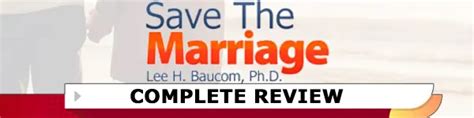 Save The Marriage System Review Is It Good Worth Getting