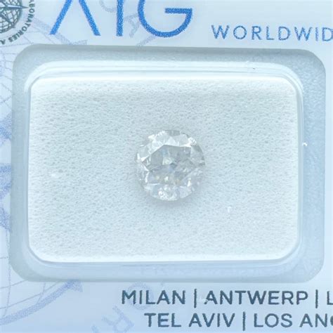 1 Pcs Diamant 0 96 Ct Rund J I2 No Reserve Price Catawiki