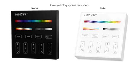 Miboxer Panel Dotykowy Do Taśm Led Rgb Cct 4 Strefowy B4 B4b [warianty