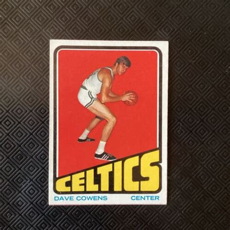 1972 73 Topps Basketball 7 Dave Cowens HOF NM Beauty EBay