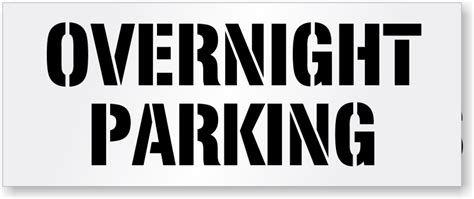 Overnight Parking Township Of Washington