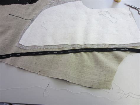 Self Directed Project Tailoring Pad Stitching Lapel