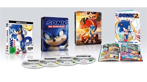 „sonic The Hedgehog 1 And 2 4k Steelbook Collection Für 2090€