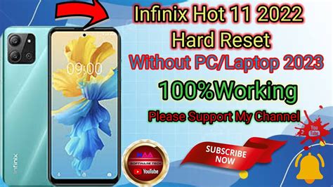 Infinix Hot X Hard Reset Youtube