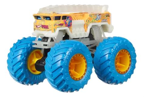 Veh Culo De Juguete Hot Wheels Monster Trucks Glow Cuotas Sin Inter S