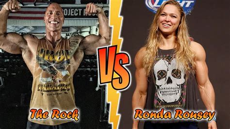 The Rock Vs Ronda Rousey Transformation ⭐ 2022 From 01 To Now Years