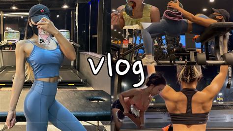 Vlog 비키니대회준비 진정한 헬창녀가 될테야 🏋️‍♀️홈트and헬스and태닝and운동ㅣ더작트리플아르기닌랭킹닭컴컬리플라워김치시즈닝