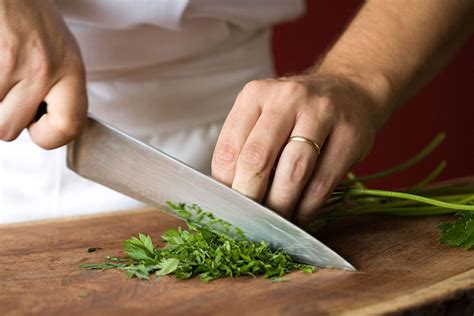 Chopping Board And Knife