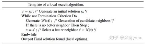 局部搜索（local Search） 知乎