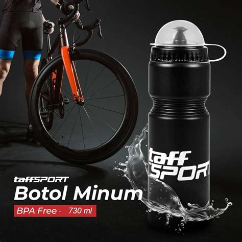 Jual TaffSPORT Botol Minum Sepeda Olahraga Plastik BPA Free