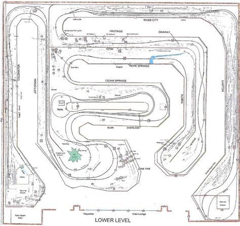 Track Plan River City Modelers