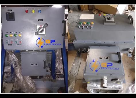 Three Phase V Flameproof Motor Control Panel A Upto Amps