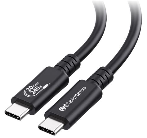 Cable Matters Certifi Intel C Ble Thunderbolt Gbit S De M