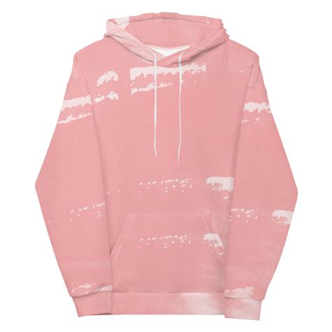 Sweat Personnalis All Over Aquarelle Pink Cr Er Son T Shirt