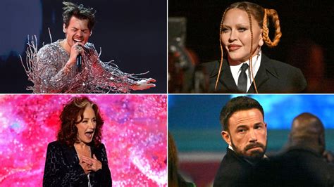 Grammys 2023 Bored Ben Affleck Blushing Adele And Unrecognisable Madonna The Seven Best Bits