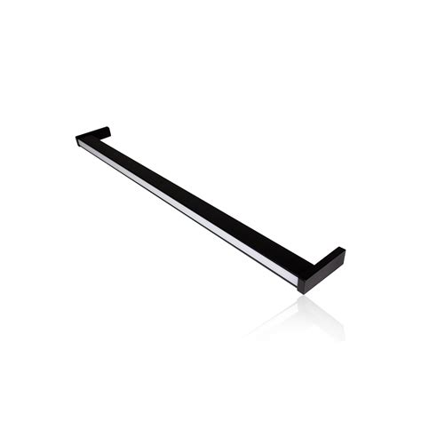 Cabideiro Led Para Closet Luz Quente 600mm Cor Preto Fosco Mark Ferragens