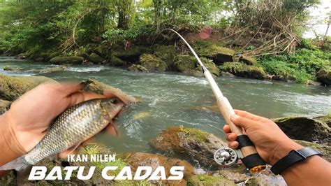 Air Sungai Bening Saat Nya Mancing Ikan Nilem Sungai Umpan