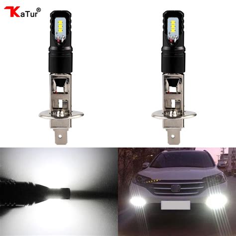 Katur W H Led Bulbs For Cars Daytime Driving Fog Lights Csp Chip