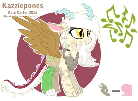 Artist Kazziepones Derpibooru Import Draconequus Female