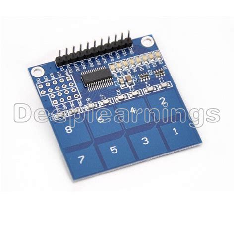 2PCS Arduino TTP226 8 Channel Digital Capacitive Switch Touch Sensor