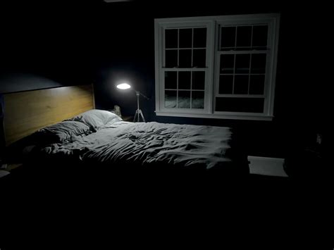 Scary Dark Bedroom