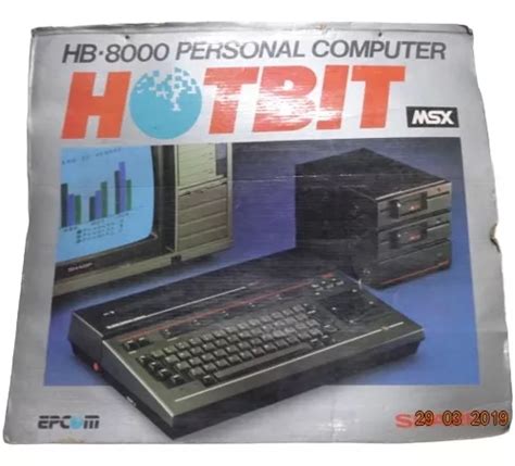 Caixa Cortada Hotbit Msx Original Mercadolivre