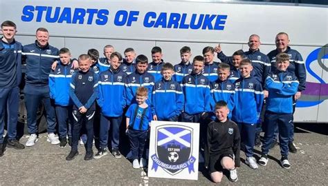 Lanarkshire Youth Football Team Gets Much Needed Sponsorship From