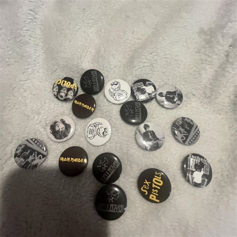 Brandy Melville Pins Pack Of 17 Depop