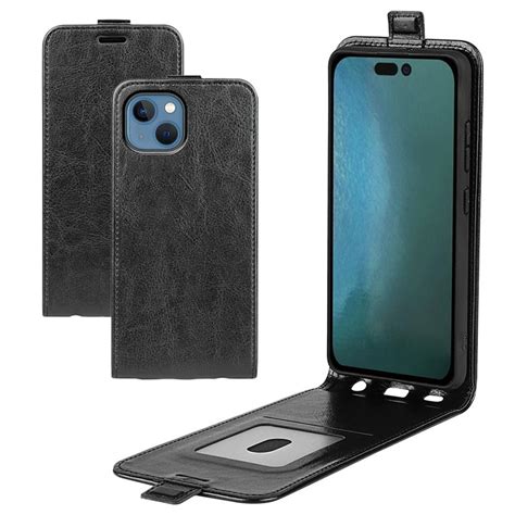 IPhone 14 Plus Vertical Flip Case With Card Slot