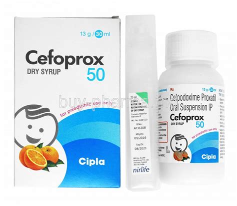 Buy Cefoprox Dry Syrup Cefpodoxime Online Buy Pharma Md