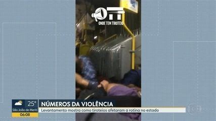 Regi O Metropolitana Do Rj Teve Mais De Mil Registros De Tiroteios Em