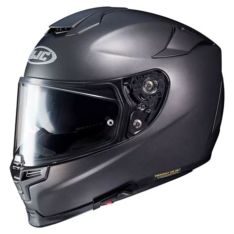 Casque Hjc Rpha Semi Flat Titanium Titanium Casque Int Gral