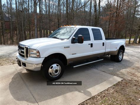 2006 Ford F 350 Lariat Package 4 X 4 6 0 Diesel Automatic Vehicle