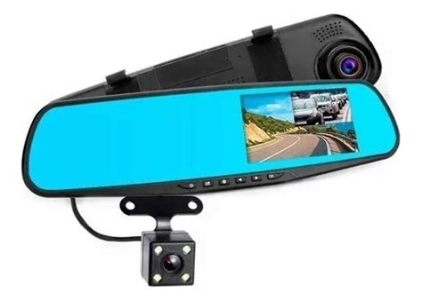 Espejo Retrovisor Con Cámara Retroceso Y Frontal Hd MercadoLibre