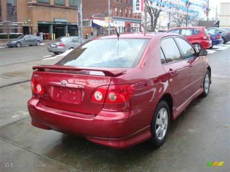 2007 Impulse Red Pearl Toyota Corolla S 24588296 Photo 4 GTCarLot