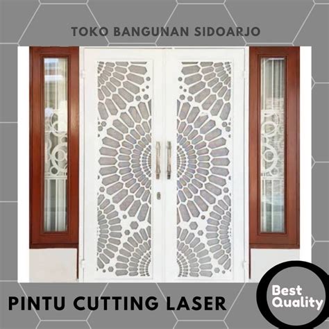 Jual Pintu Rumah Cutting Laser Modern Pintu Ruko Pintu Pengaman Pintu