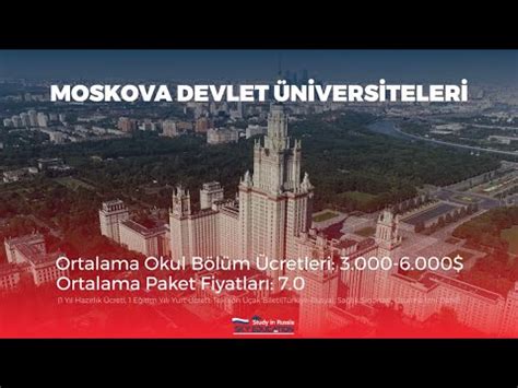 Yurt Dışı Üniversite Başvuruları ve Fiyatları Rusya 2023 2024 YouTube