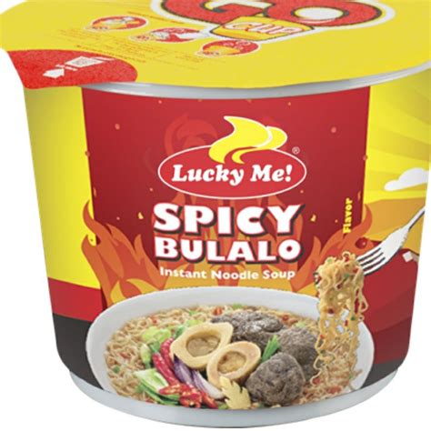 Lucky Me Supreme Instant Noodles Mini Spicy Bulalo G Mini Cup