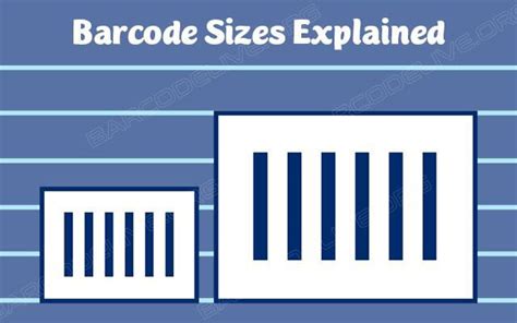 Barcode Sizes Tutorial A Comprehensive Guide Updated