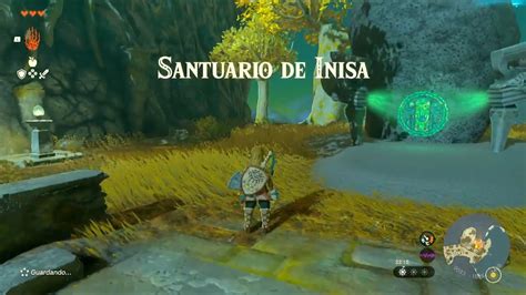 ZELDA TEARS OF THE KINGDOM SANTUARIO DE INISA PODER DE LA COMBINACION